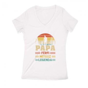 Papa Férfi, Mítosz, Legenda Női V Kivágott póló