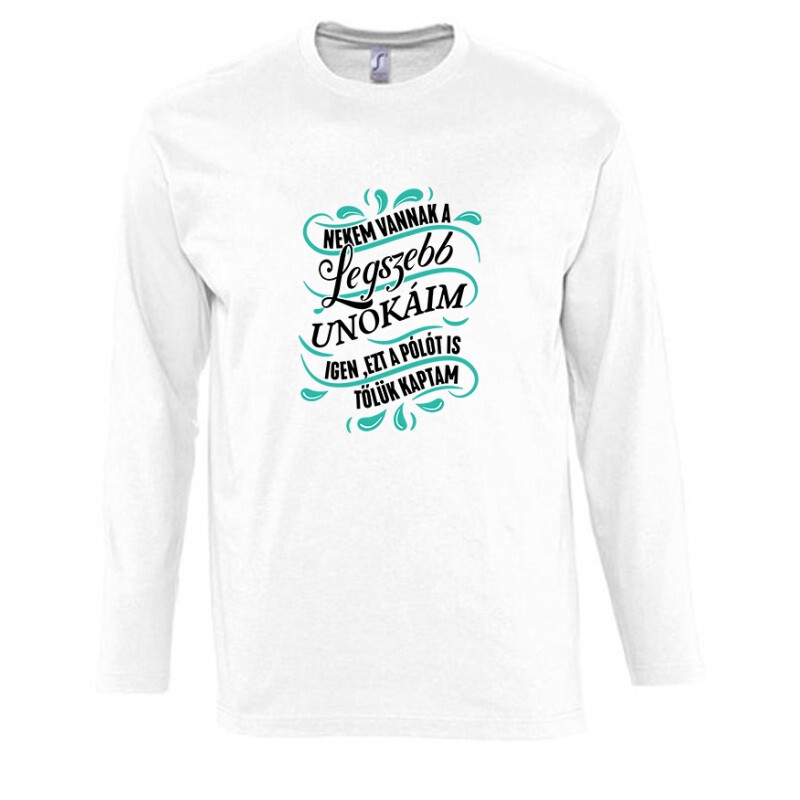 Legszebb Unokáim Hosszú Ujjú Póló