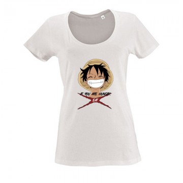 If You Are Hungry (One Piece) Női O Nyakú Póló