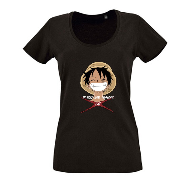 If You Are Hungry (One Piece) Női O Nyakú Póló