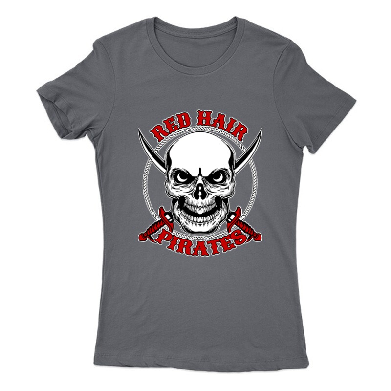 Red Hair Pirates Női Póló