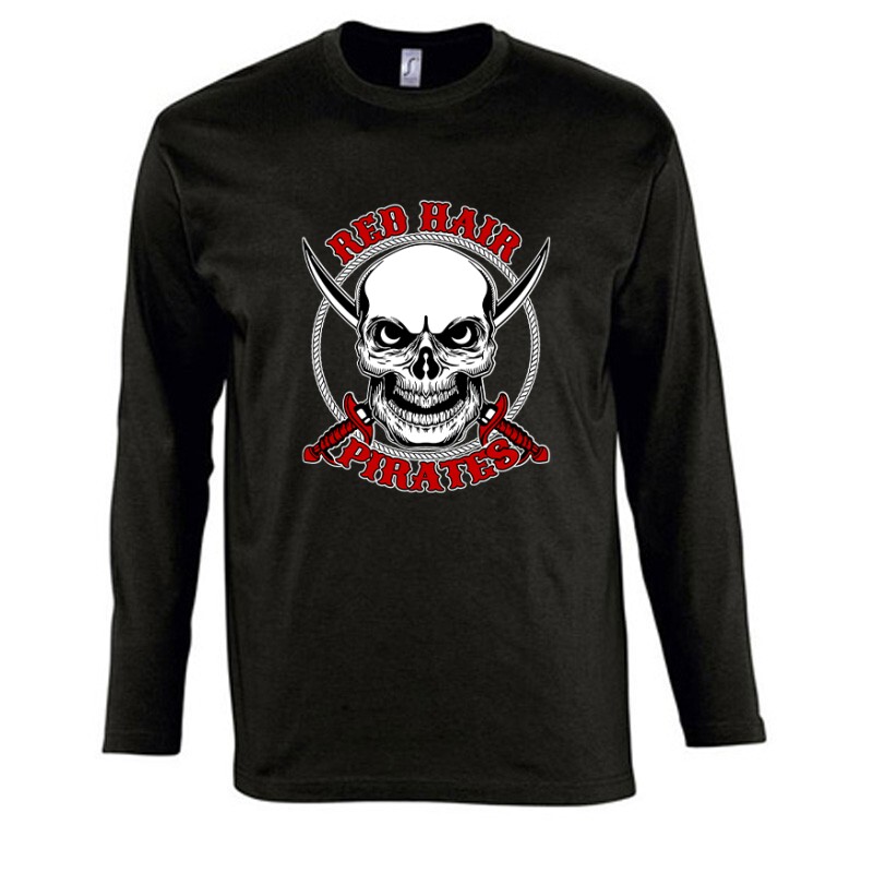 Red Hair Pirates Hosszú Ujjú Póló