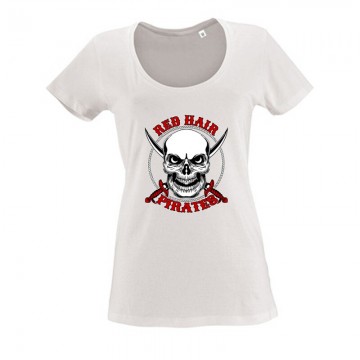 Red Hair Pirates Női O Nyakú Póló