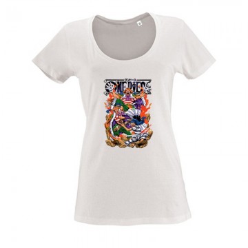 One Piece Buggy Női O Nyakú Póló