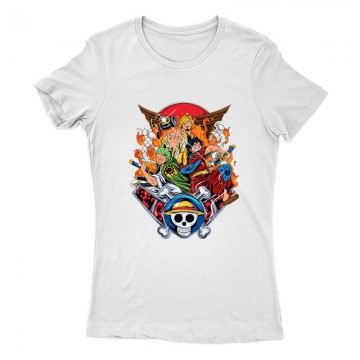 One Piece Team Luffy Női Póló
