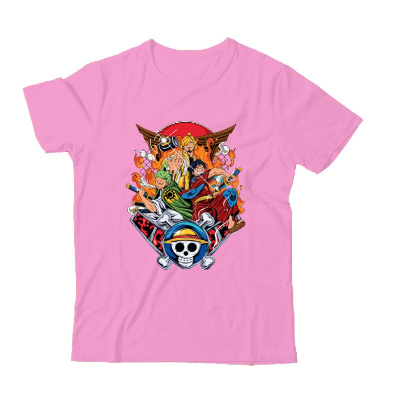 One Piece Team Luffy Gyermek Póló