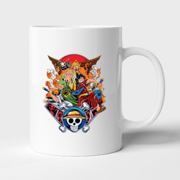 One Piece Team Luffy Bögre