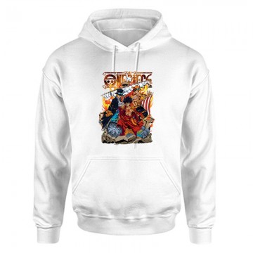 One Piece Luffy Character Unisex Kapucnis Pulcsi