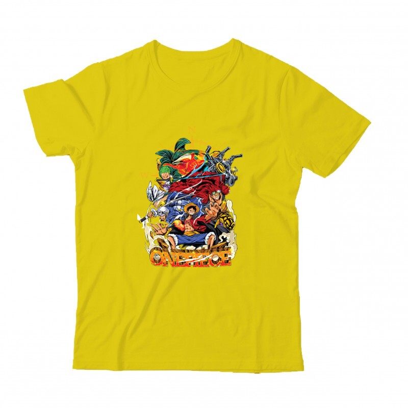 One Piece Luffy Compass Gyermek Póló