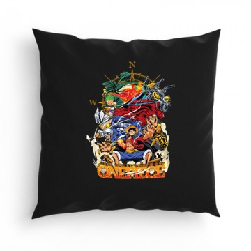 One Piece Luffy Compass Párna