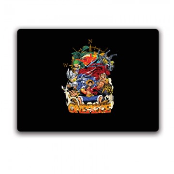 One Piece Luffy Compass Egérpad