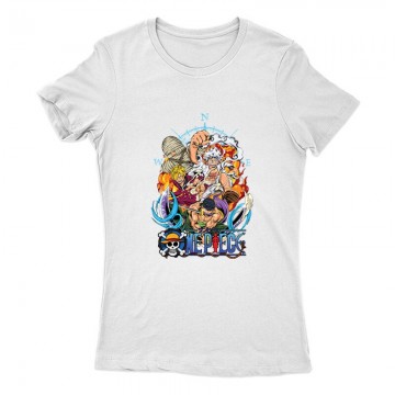 One Piece Compass Női Póló