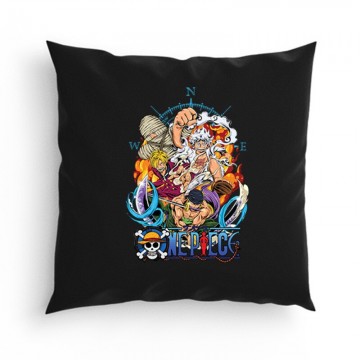 One Piece Compass Párna