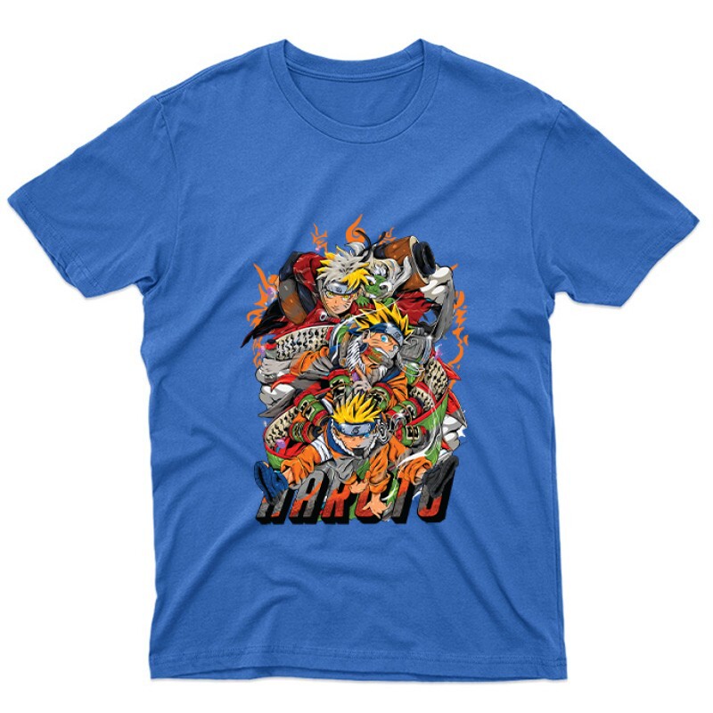 Naruto Attac Unisex Póló