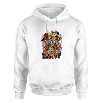Naruto Attac Unisex Kapucnis Pulcsi