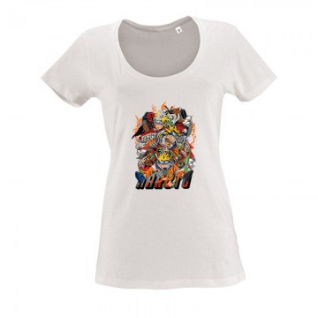 Naruto Attac Női O Nyakú Póló