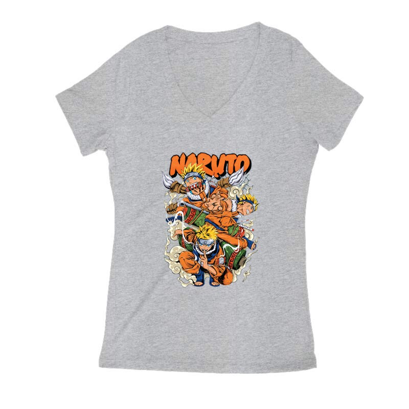 Narito Character Női V Kivágott póló