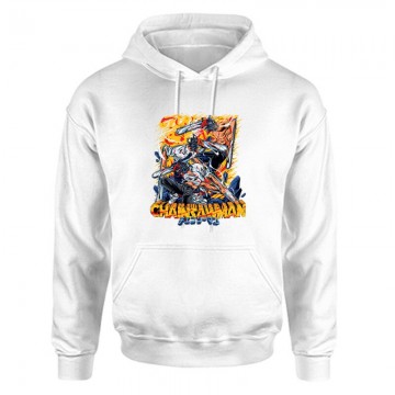 Chainsawman Unisex Kapucnis Pulcsi