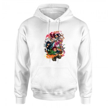 Demonslayer Team 1 Unisex Kapucnis Pulcsi