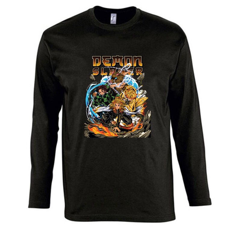 Demonslayer Characters Hosszú Ujjú Póló