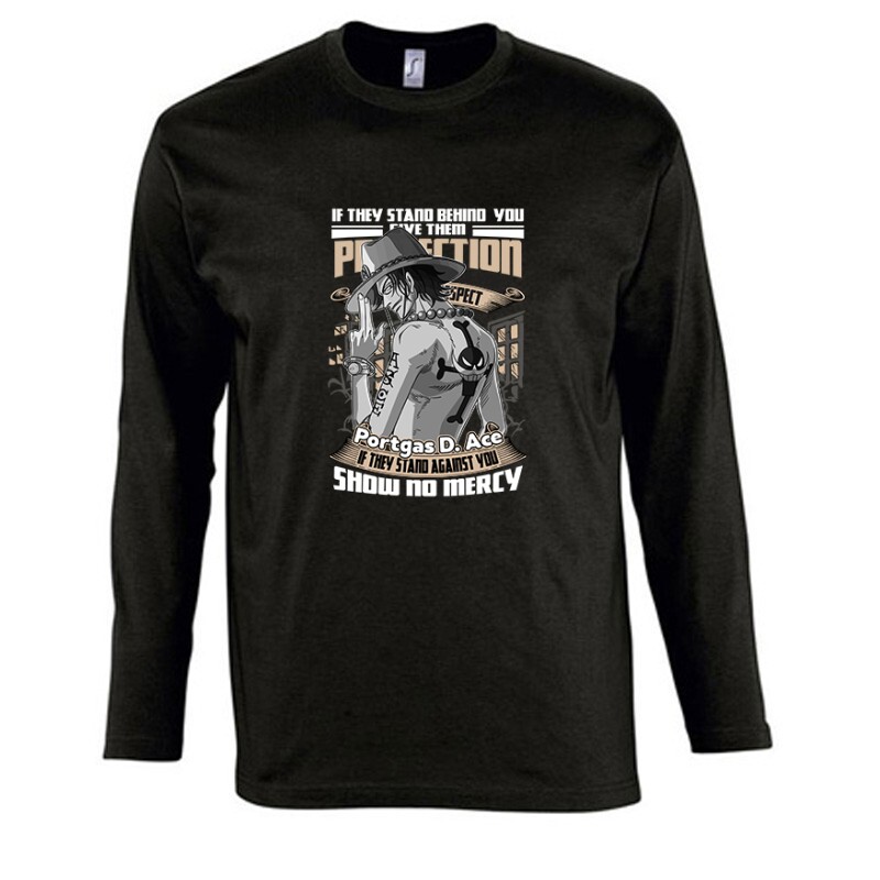 Portgas D. Ace Hosszú Ujjú Póló