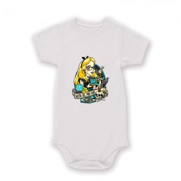 We're All Mad Here Baby Body