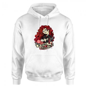 Be Brave Unisex Kapucnis Pulcsi