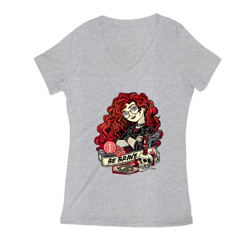 Be Brave Női V Kivágott póló