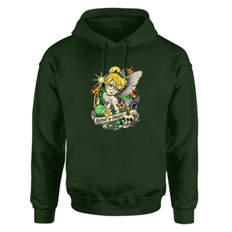 Belive in Fairles Unisex Kapucnis Pulcsi