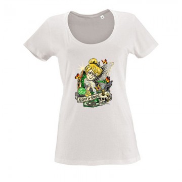 Belive in Fairles Női O Nyakú Póló