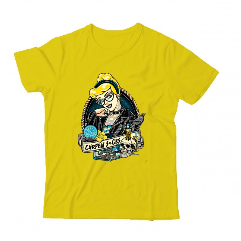 Curfew S*cks Gyermek Póló