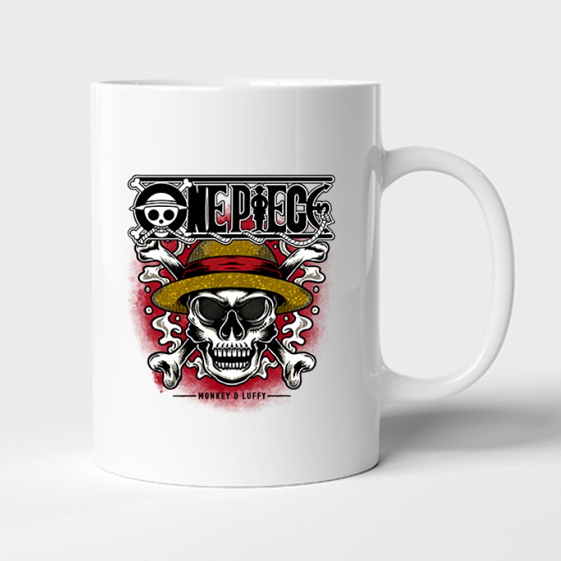 One Piece Monkey d Luffy Bögre