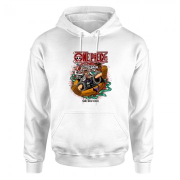 One Piece Sun God Nika Unisex Kapucnis Pulcsi