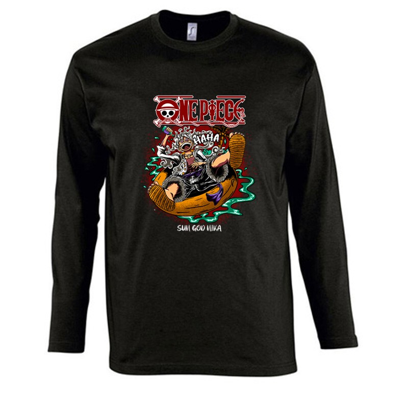 One Piece Sun God Nika Hosszú Ujjú Póló