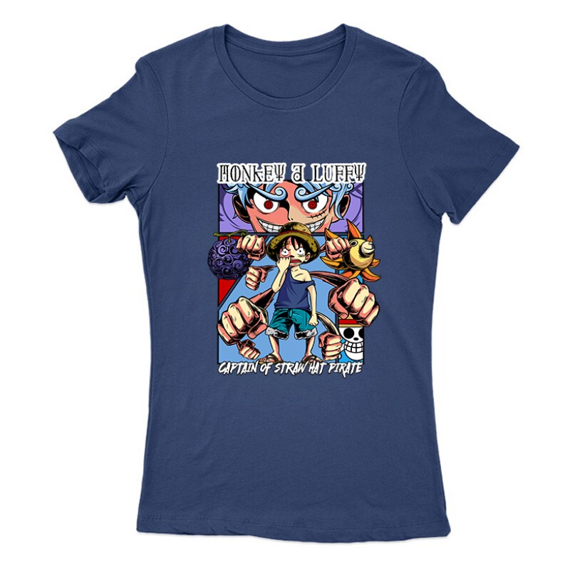 One Piece Captain of Straw Női Póló
