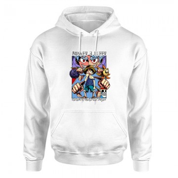 One Piece Captain of Straw Unisex Kapucnis Pulcsi