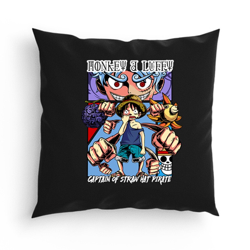 One Piece Captain of Straw Párna