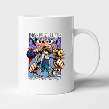 One Piece Captain of Straw Bögre