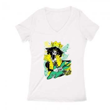One Piece Soul King Női V Kivágott póló