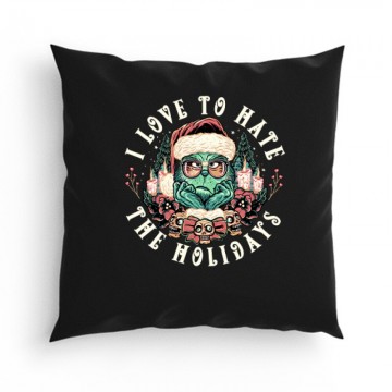 I love to hate grinch Párna