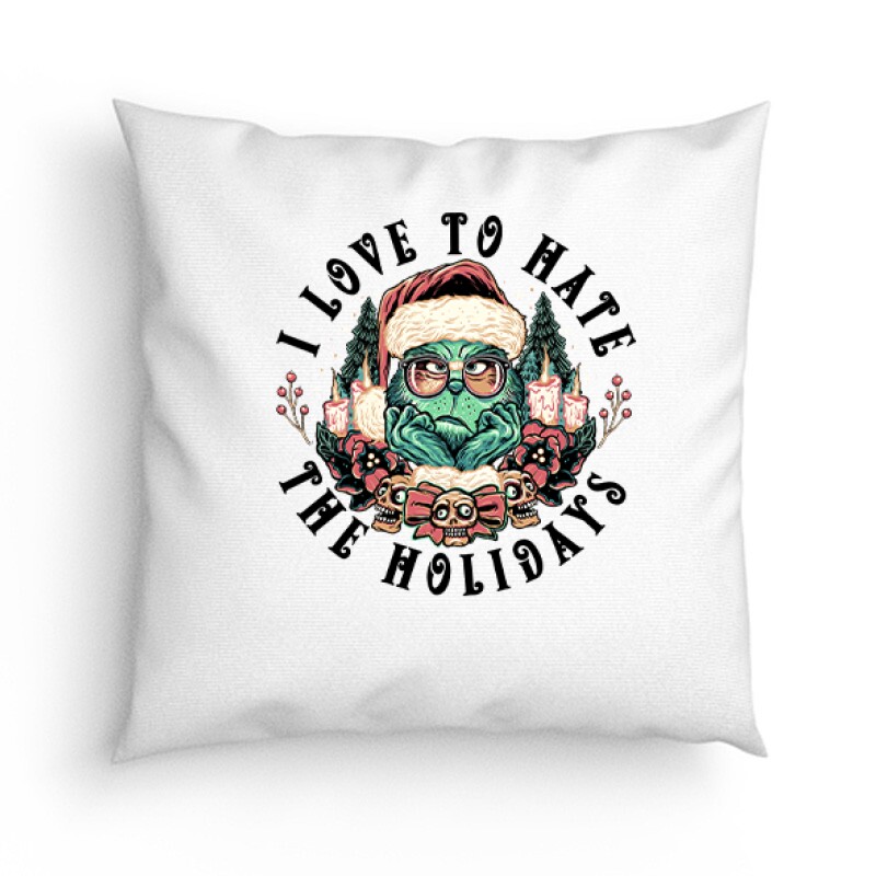 I love to hate grinch Párna