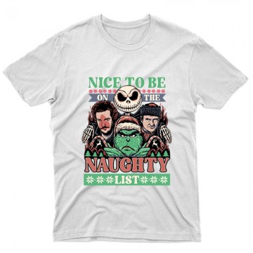 Nice to be grinch Unisex Póló