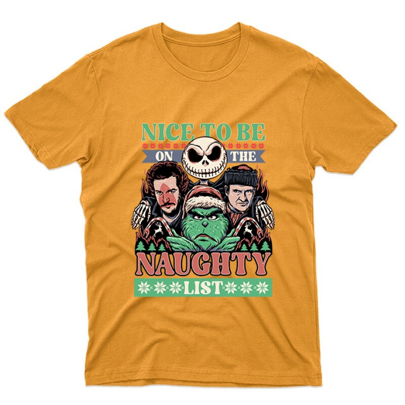 Nice to be grinch Unisex Póló