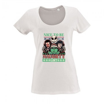 Nice to be grinch Női O Nyakú Póló