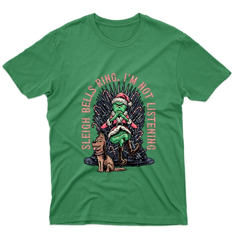 Sleigh bells grinch Unisex Póló