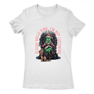 Sleigh bells grinch Női Póló