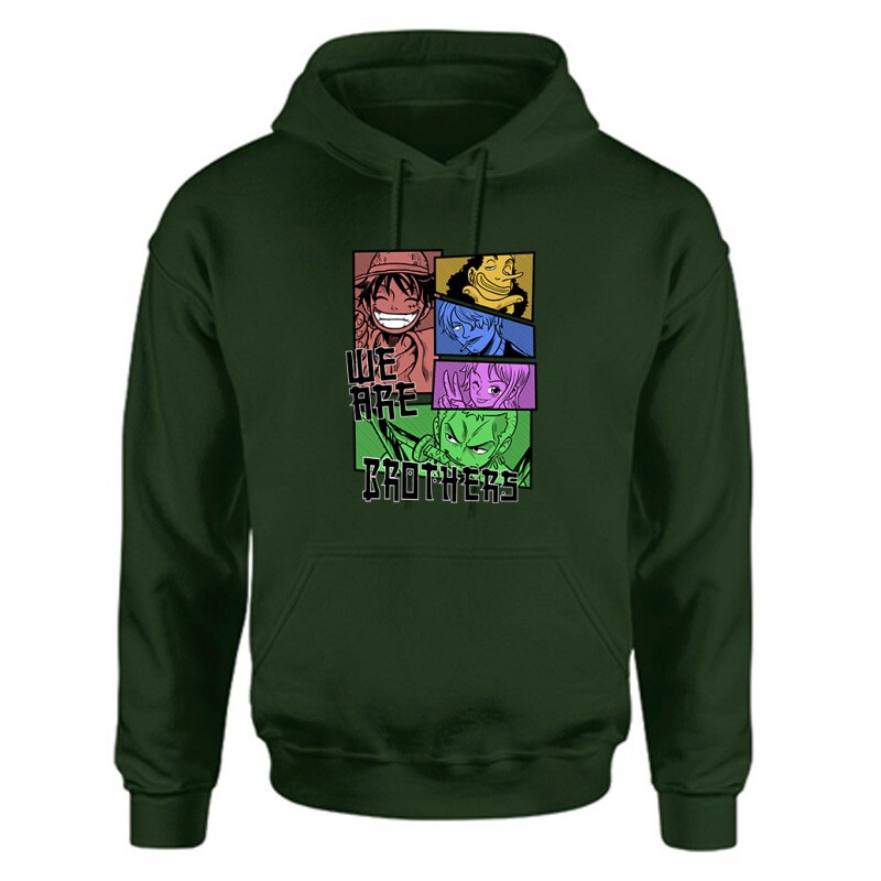 We are Brothers - One piece Unisex Kapucnis Pulcsi