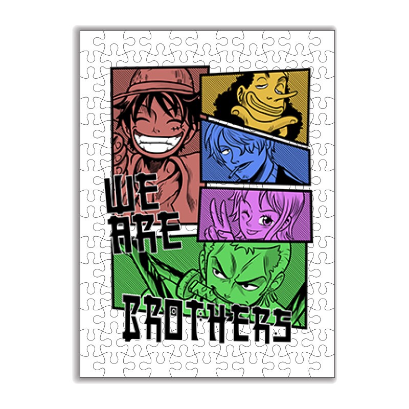 We are Brothers - One piece Puzzle