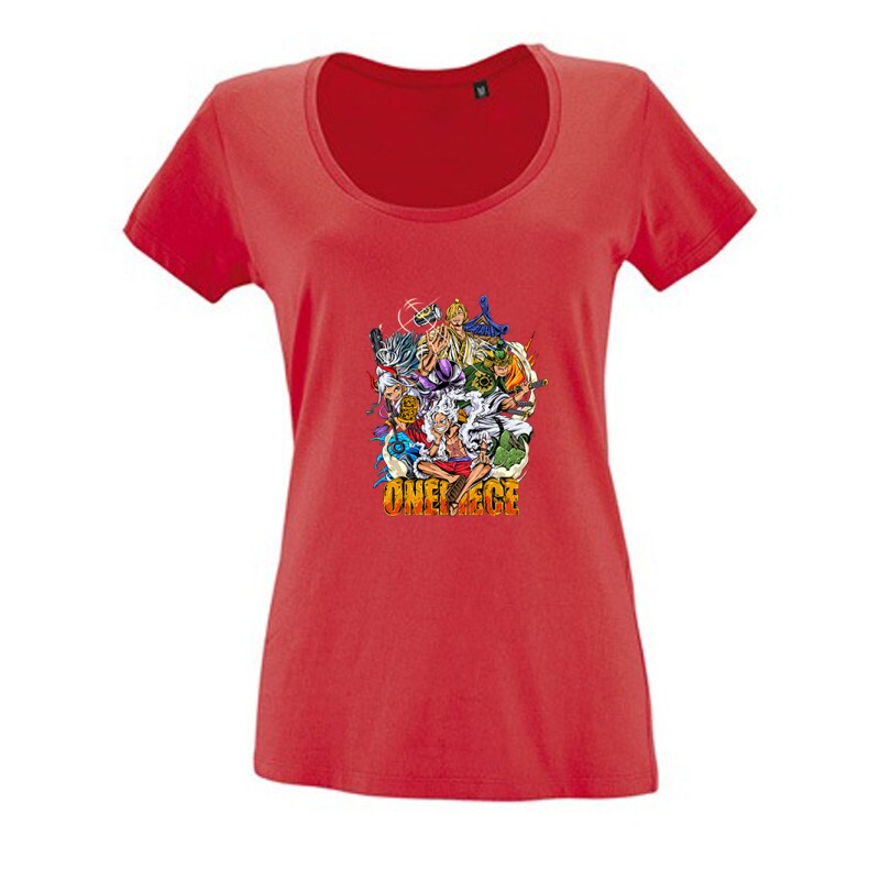 One Piece Crew Női O Nyakú Póló