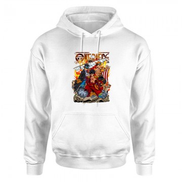 One Piece Crew 3 Unisex Kapucnis Pulcsi